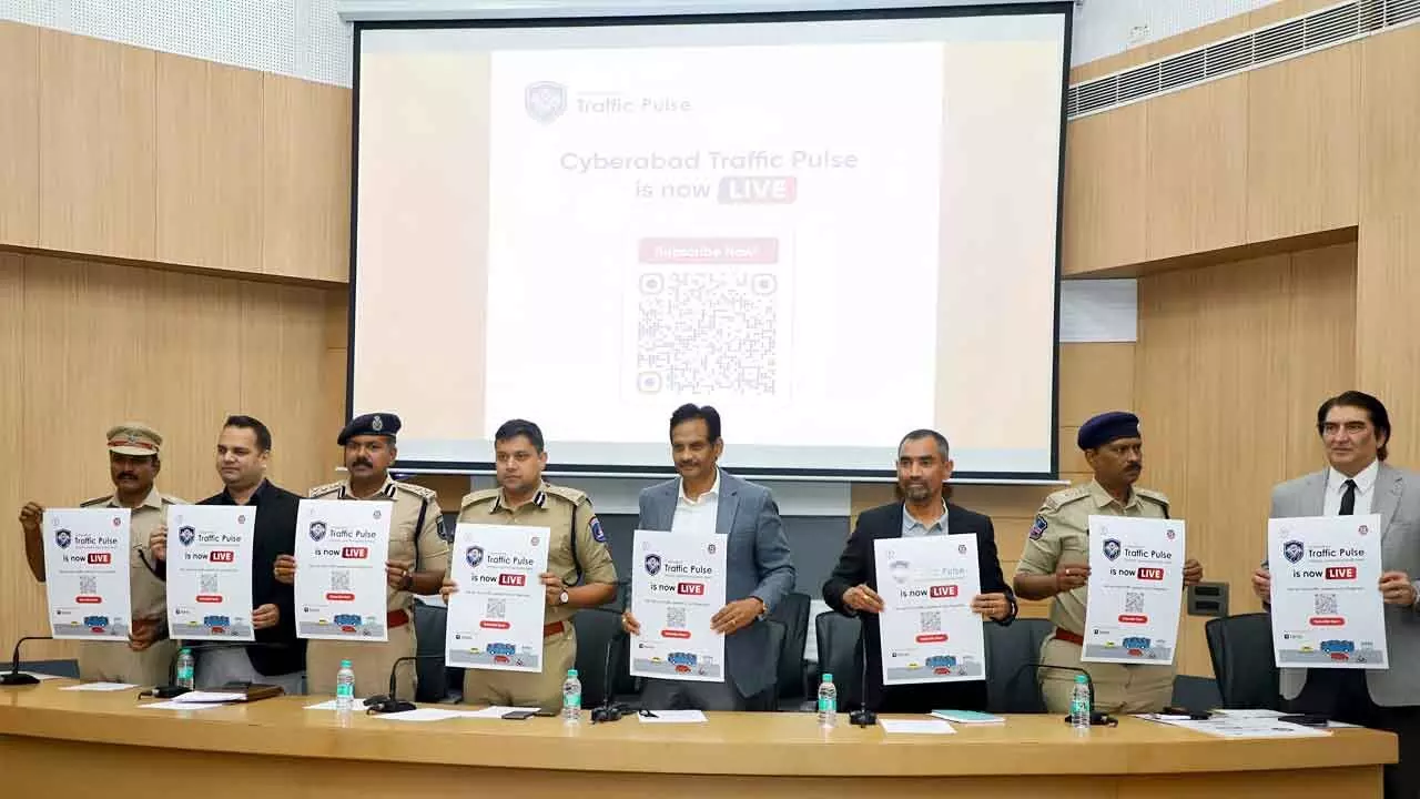 ‘Cyberabad Traffic Pulse’ launched for real-time updates ‘Cyberabad Traffic Pulse’ launched for real-time updates