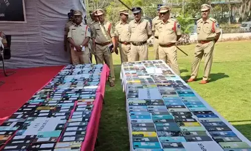Hyderabad: Cops recover 1,190 stolen phones worth Rs 3.55 crore