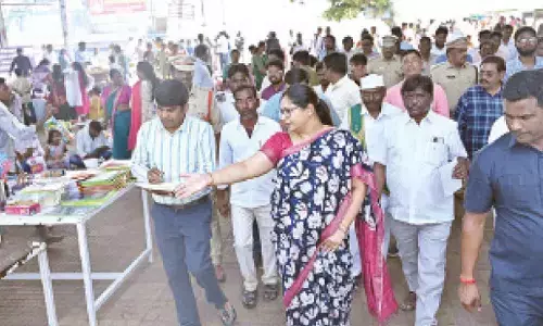 Nirmal: Collector inspects arrangements for Vasant Panchami celebrations