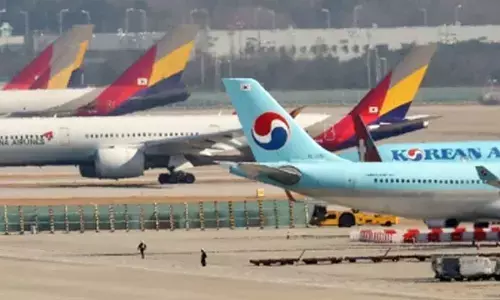 Number of aircraft at South Korean carriers reaches new high