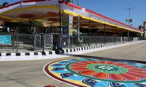 Elaborate arrangements for Ratha Saptami at Tirumala