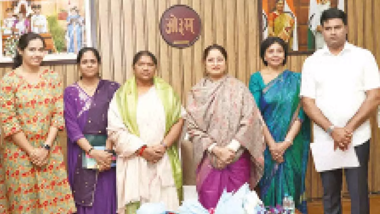 Seethakka urges Union govt to increase funds for Anganwadi centres Seethakka urges Union govt to increase funds for Anganwadi centres