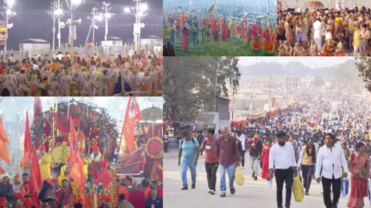 Akhara tradition displayed in Kumbh at forefront of Sanatan Dharma