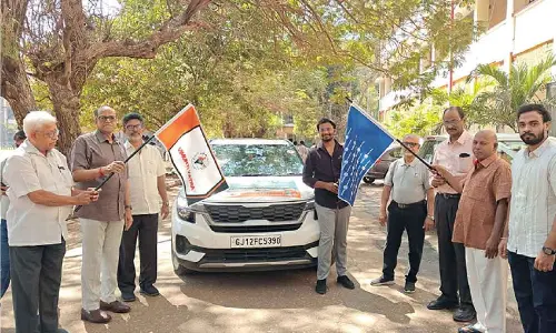 Rotarians on Vimukti Yatra to help addicted persons