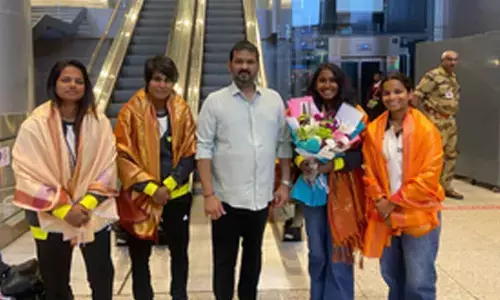 Hyderabad Cricket Association welcomes and felicitates members of India U-19 T20 World Cup-winning team