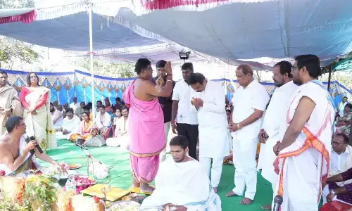 MLA Ganesh Celebrates Rathasaptami at Tirumalgiri Surya Bhagavan Temple