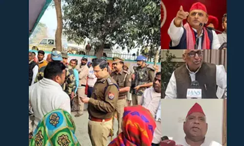 SP accuses cops of intimidating voters in UPs Milkipur bypolls; appeals to EC