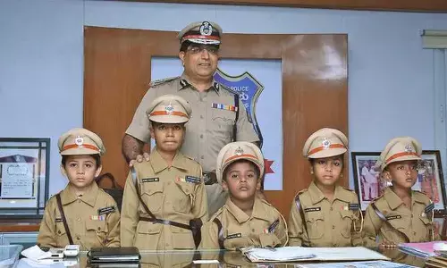 Children Fulfill Their Dreams of Becoming Police Officers at Bengalurus TMC