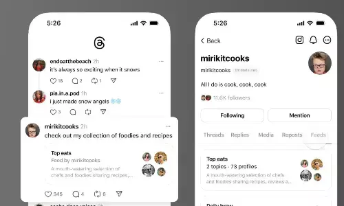 Threads Now Lets Users Share Custom Feeds