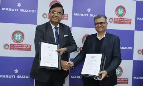 Maruti Suzuki partners with Sarva Haryana Gramin Bank for retail car financing