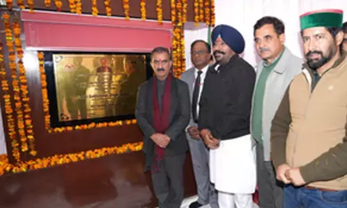 Himachal CM lays foundation for north Indias first green hydrogen plant