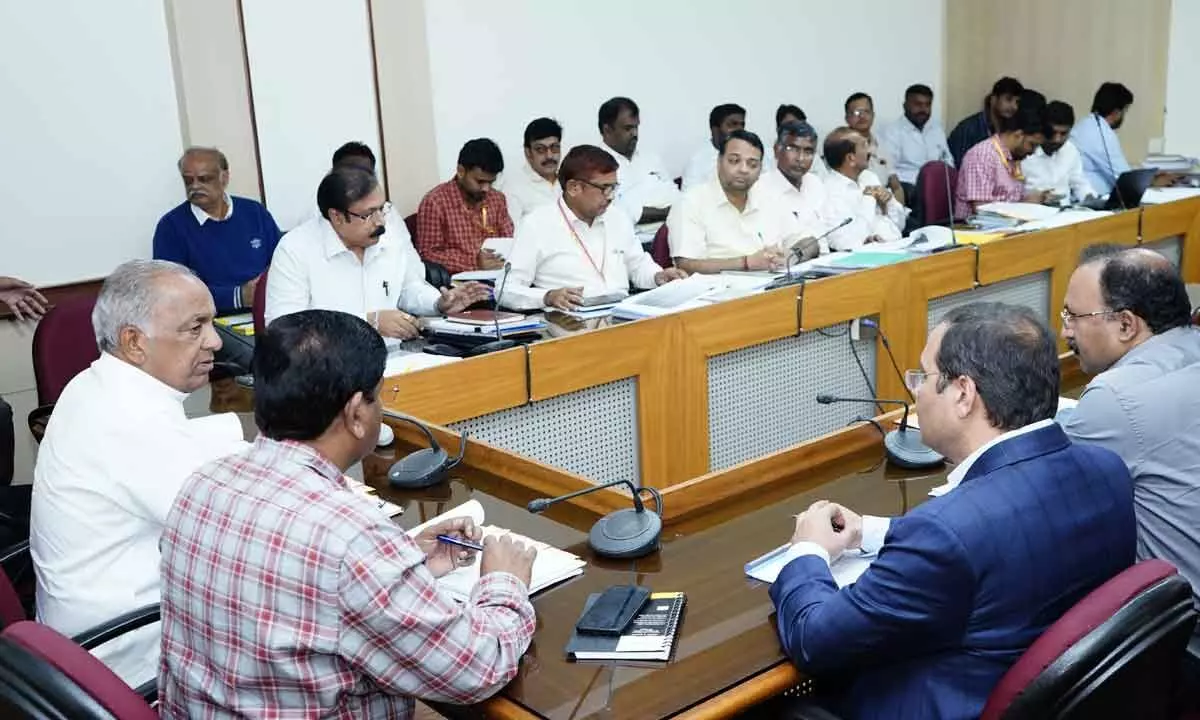 Interdepartmental Coordination for Timely Project Execution, Minister NS Boseraju advises officials