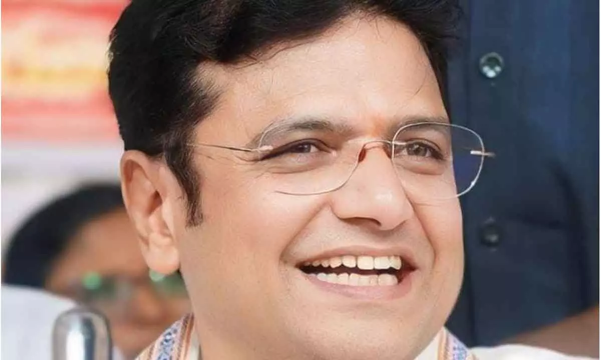 Sridhar Babu, the leading light behind ‘Telangana Rising’ Sridhar Babu, the leading light behind ‘Telangana Rising’