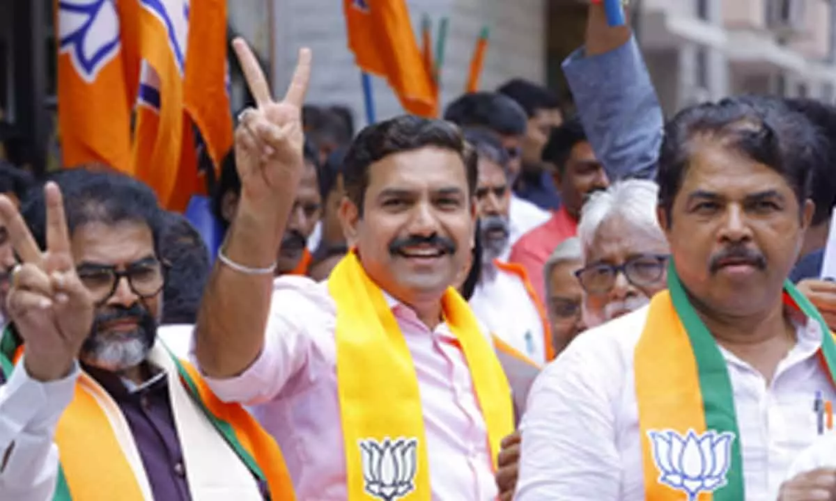 BJP high command stands by party president Vijayendra BJP high command stands by party president Vijayendra