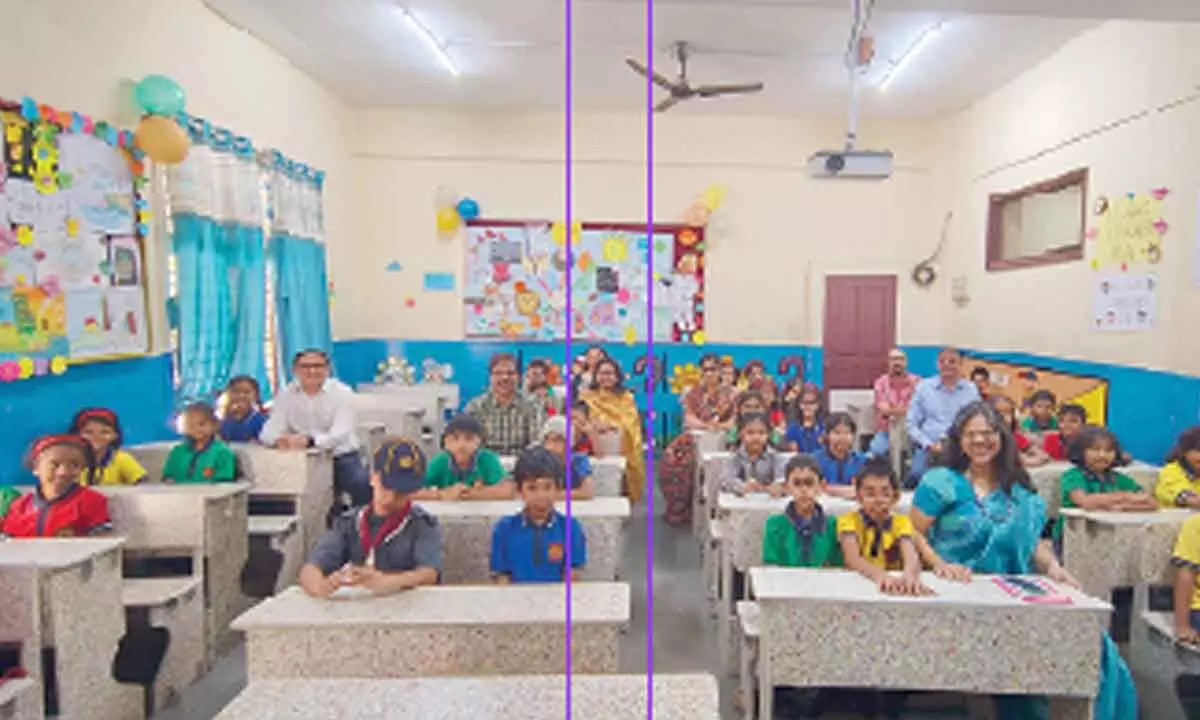 Replicable model eco-conscious classroom brought to life Replicable model eco-conscious classroom brought to life