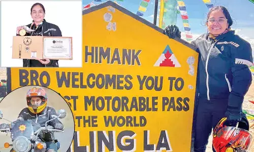 She rides her path to success