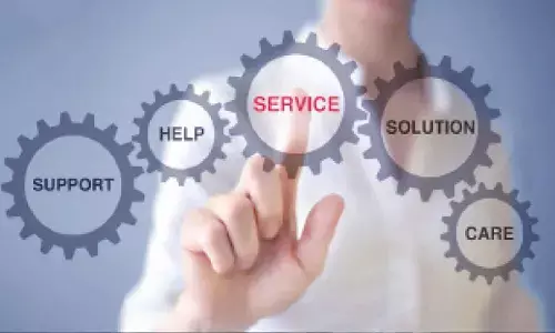 Despite moderate sales rise, services PMI slow down