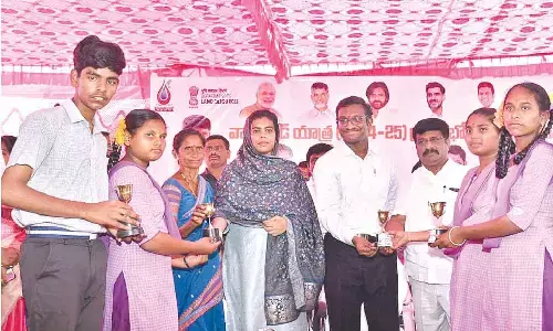 Collector takes part in ‘Watershed Yatra’