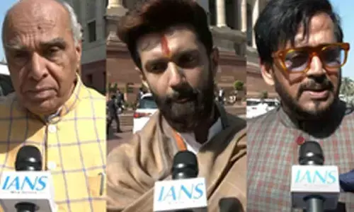 Akhilesh Yadavs remark on ECI sparks backlash; NDA leaders demand apology