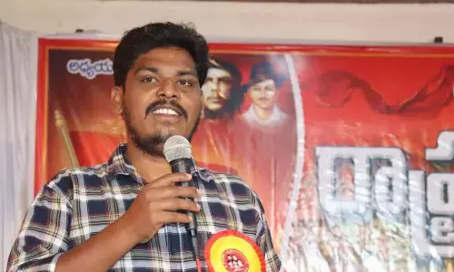 Vanguri Venkatesh elected as PDSU State Secretary