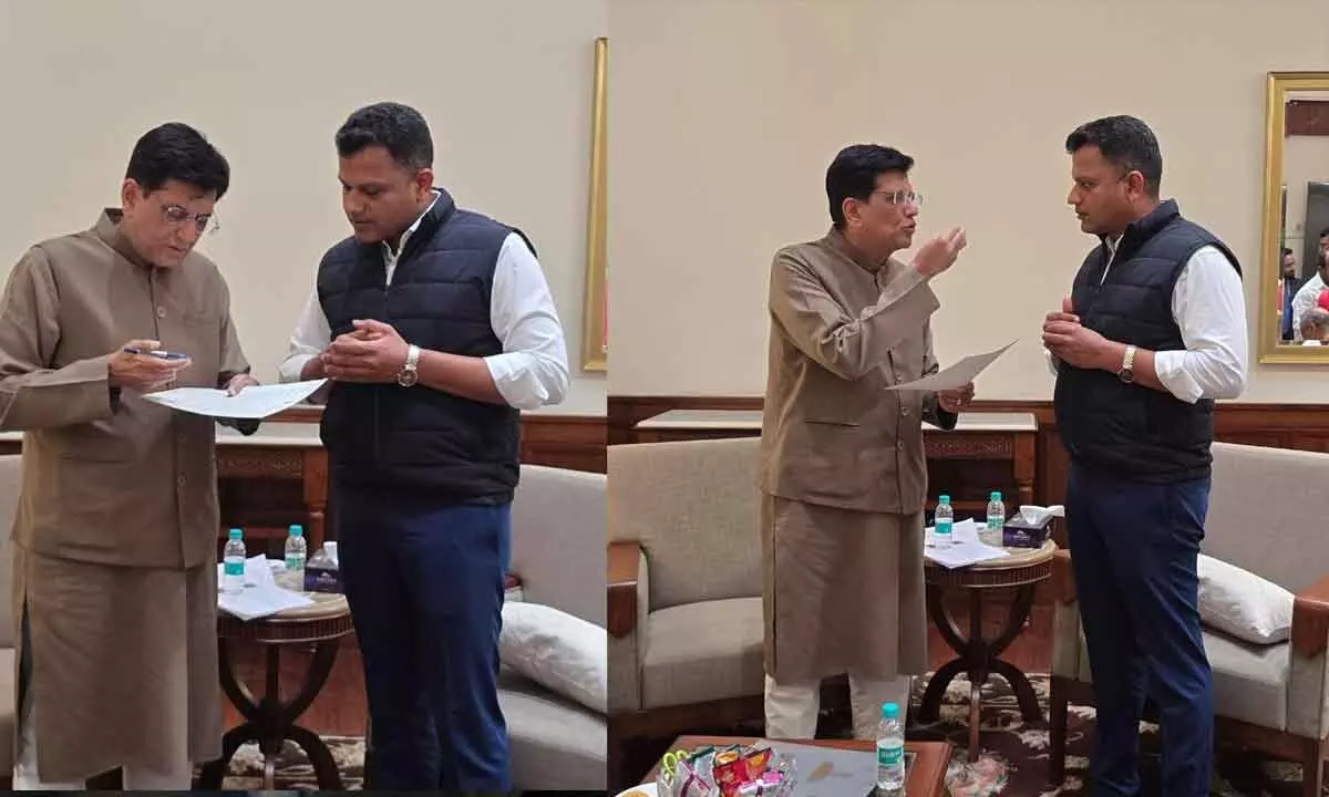 MP Capt. Brijesh Chowta Meets Central Leaders Addresses Farming Concerns and ESIC Issues MP Capt. Brijesh Chowta Meets Central Leaders Addresses Farming Concerns and ESIC Issues