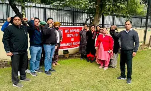 AIIEA condemns FDI hike of 100% in insurance sector