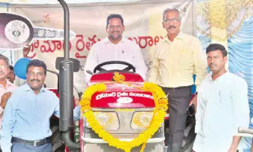 Coromandel presents tractor to farmers