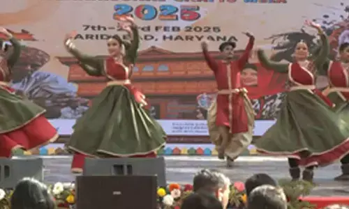 Surajkund International Crafts Mela begins with MP and Odisha named as theme states