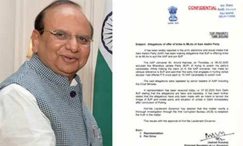 ACB reaches Kejriwals house as Delhi LG orders probe into AAPs allegations of poaching attempt by BJP