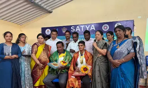 Satya college honours gold medallist Pallavi
