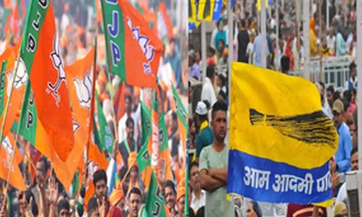 Delhi election showdown: AAPs fortress tested as BJP eyes historic comeback Delhi election showdown: AAPs fortress tested as BJP eyes historic comeback