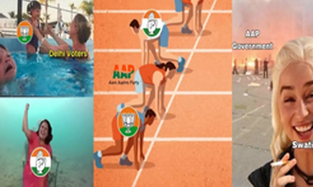 Delhi poll results: AAPs shock loss and BJPs big comeback sparks meme frenzy on social media Delhi poll results: AAPs shock loss and BJPs big comeback sparks meme frenzy on social media