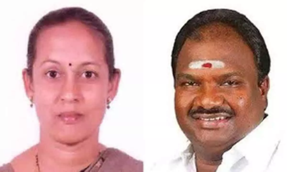 Erode East bypolls: DMKs Chandhirakumar leads by 76,000-plus votes after 14 rounds Erode East bypolls: DMKs Chandhirakumar leads by 76,000-plus votes after 14 rounds