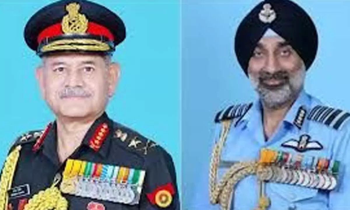 Army, Air Force chiefs to fly joint sortie Army, Air Force chiefs to fly joint sortie