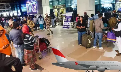 Five-hour flight delay annoys Kumbh Mela pilgrims