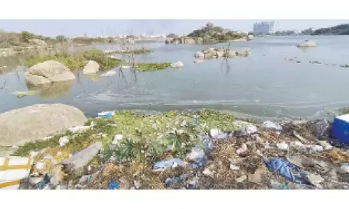 Nizampet residents raise red flag over apathy towards lake