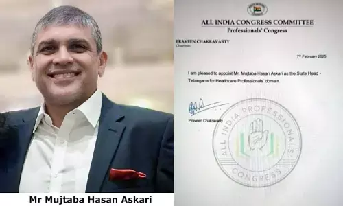 Mujtaba Hasan Askari of HHF - Appointed as Telangana State Head for Healthcare Professionals – AIPC