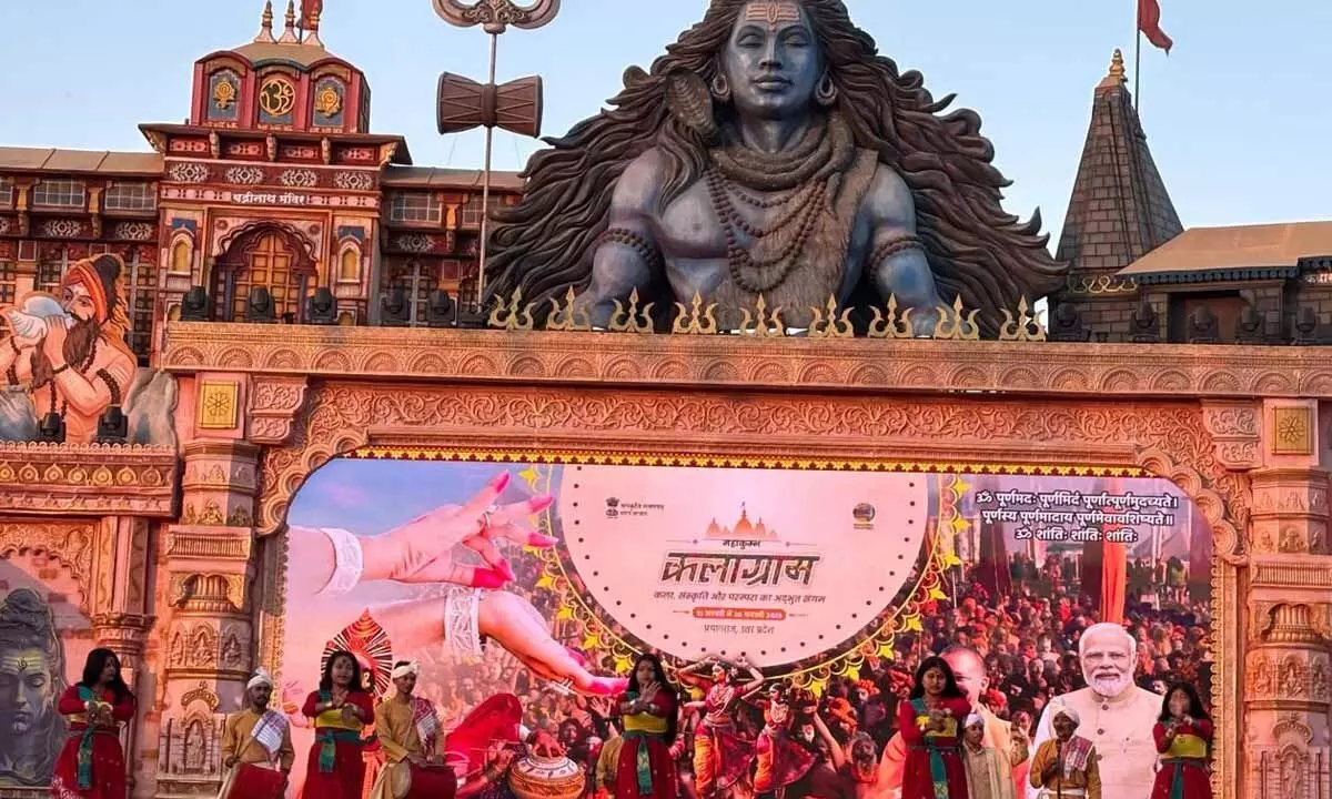 Kalagram at Mahakumbh 2025: Grand celebration of cultural heritage Kalagram at Mahakumbh 2025: Grand celebration of cultural heritage