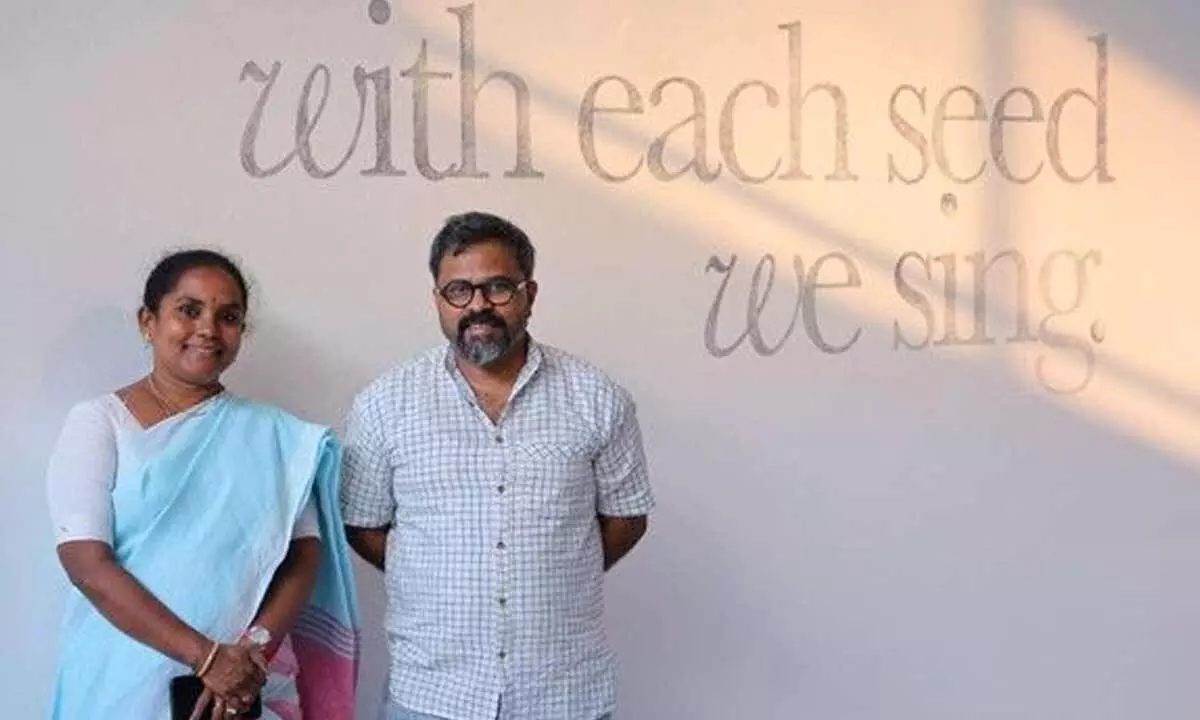 Reviving millets, restoring cotton: Sustainability champions from Andhra Pradesh & Telangana spotlighted at Delhi art exhibition Reviving millets, restoring cotton: Sustainability champions from Andhra Pradesh & Telangana spotlighted at Delhi art exhibition