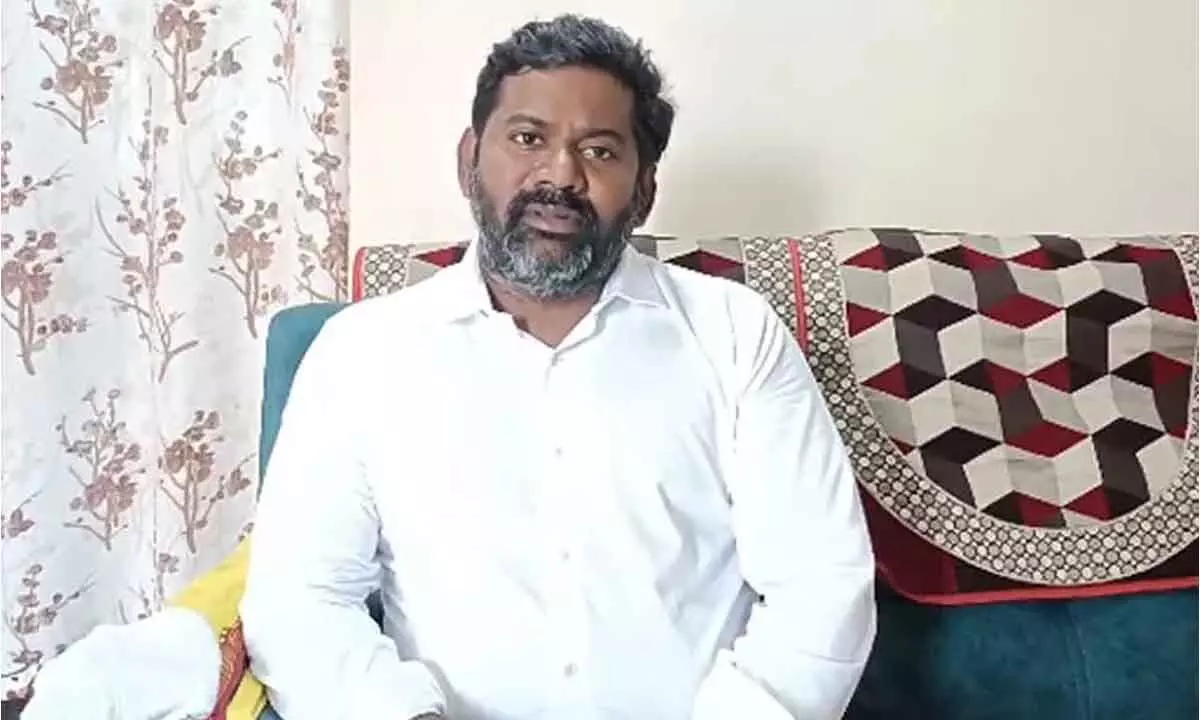 Parvathipuram MLA booked for razing a house Parvathipuram MLA booked for razing a house