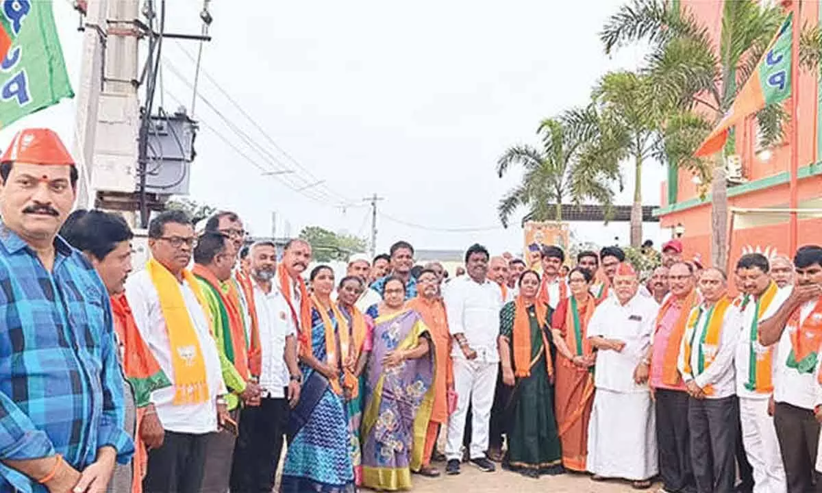 BJP netas exult over victory in Guntur