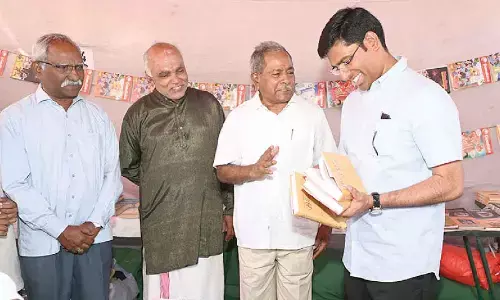 Youth should dedicate time daily to read quality books says Collector S Venkateswar