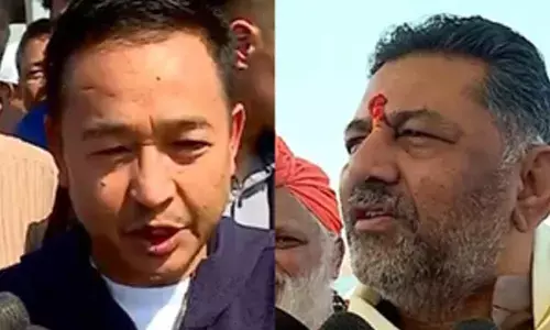 Maha Kumbh: Sikkim CM Tamang, Karnataka Deputy CM Shivakumar take holy dip in Triveni Sangam