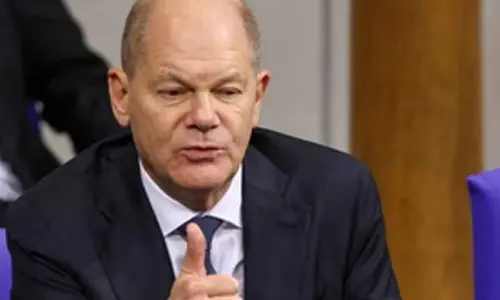 German Chancellor Scholz criticises Trumps Gaza plan as scandal