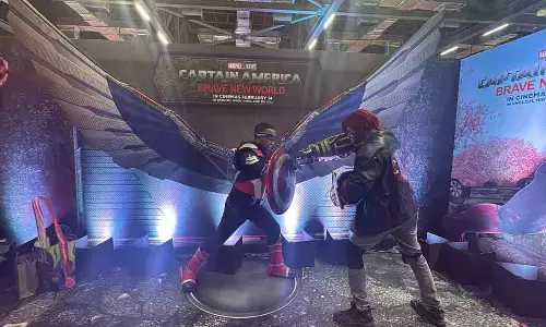 Captain America Takes Over Chennai Comic Con with Thrilling Red Hulk Experience