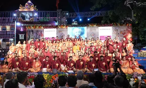 GSB Communitys Musical Tribute to Srimad Sudhindra Tirtha Swamiji Achieves World Record