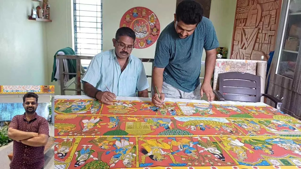 Reviving Tradition: The contemporary touch to Cheriyal art Reviving Tradition: The contemporary touch to Cheriyal art