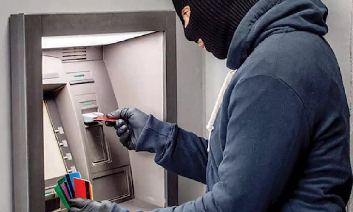 ATM heist: Two held for stealing ₹29 lakh ATM heist: Two held for stealing ₹29 lakh