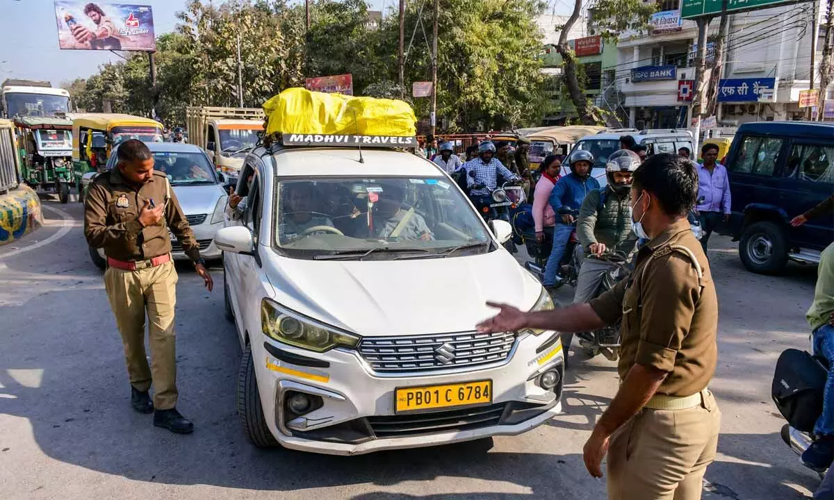 ‘No vehicle zone’ in Prayagraj today