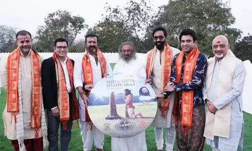 Sri Sri Ravi Shankar launches ‘Shiva Shiva Shankara’ from ‘Kannappa’